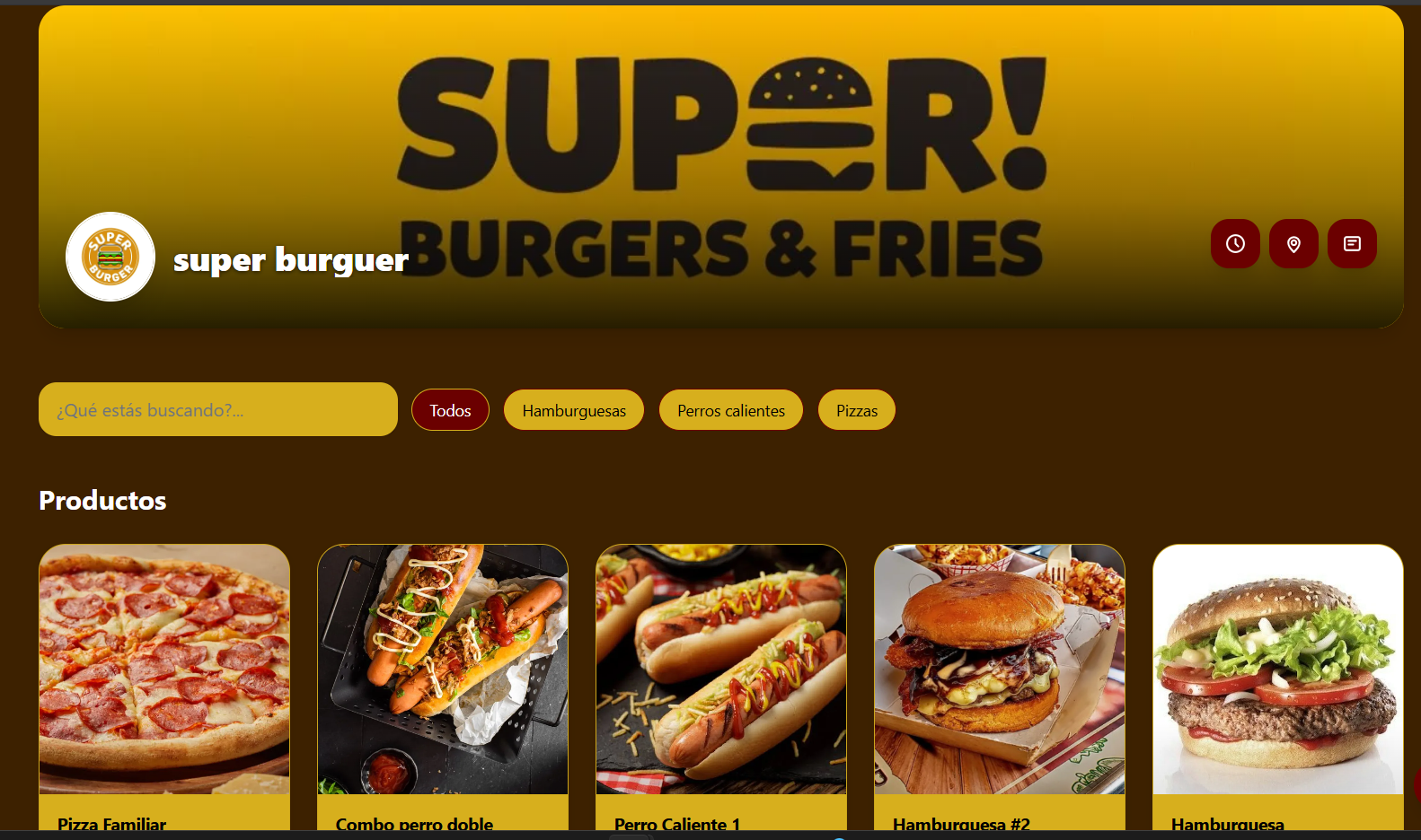 Super Burger demo