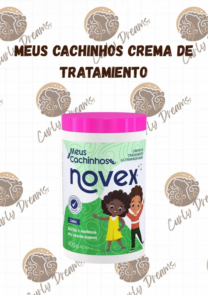 Crema de Tratamiento Ultraprofundo Novex Meus Cachinhos (presentación de 400 g)