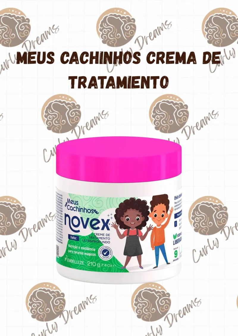 Crema de Tratamiento Meus Cachinhos 210 g.