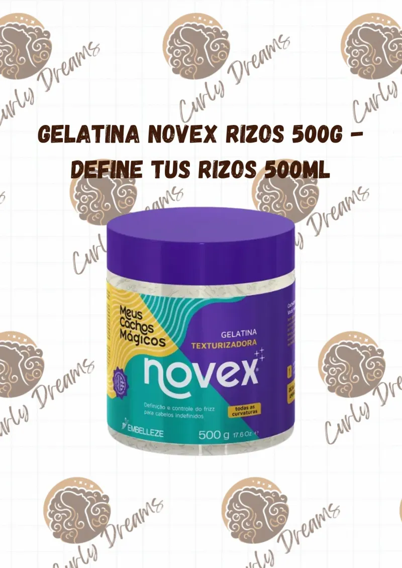 Gelatina Texturizadora Novex Meus Cachos Mágicos (500 g) 